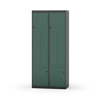 Garderobeskap Novis Z flatt tak 4 rom B80