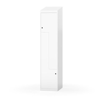 Garderobeskap Novis Z skrått tak 2 rom B40
