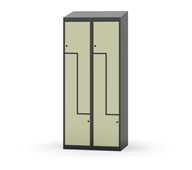 Garderobeskap Novis Z skrått tak 4 rom B80