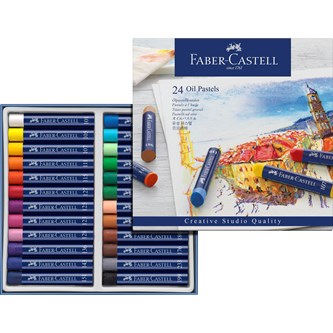 Oljepastellstifter Faber Castell 2 stk