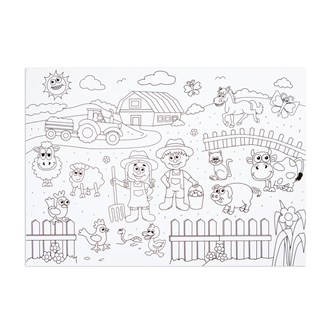 Dekkebrikker til å fargelegge