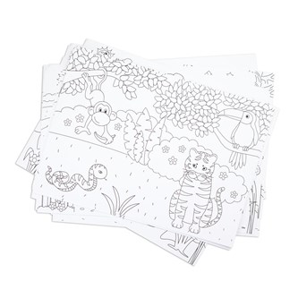 Dekkebrikker til å fargelegge