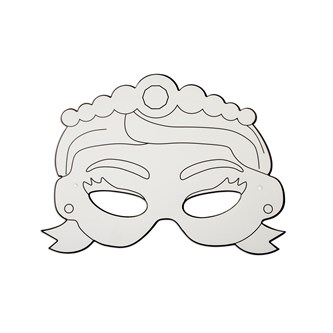 Papirmasker prinsesse