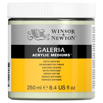 Winsor & Newton Galeria halvmatt ferniss 250 ml