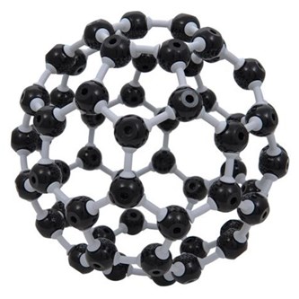 Buckminsterfulleren C60, molymod® - modellsett