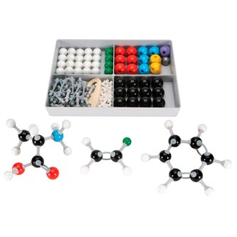 Organisk molekylsett S, molymod® - modellsett