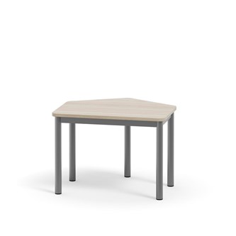 Bord 12:38 FSC HT 5-kant 70x60 cm sølv