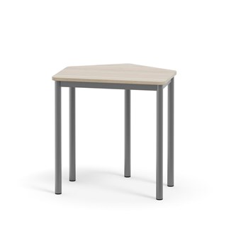 Bord 12:38 FSC HT 5-kant 70x60 cm sølv