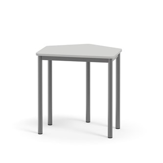 Bord 12:38 FSC HT 5-kant 70x60 cm sølv