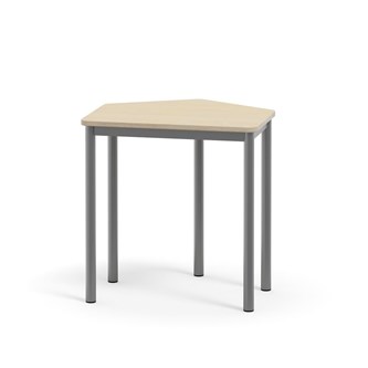 Bord 12:38 FSC HT 5-kant 70x60 cm sølv