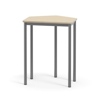 Bord 12:38 FSC HT 5-kant 70x60 cm sølv