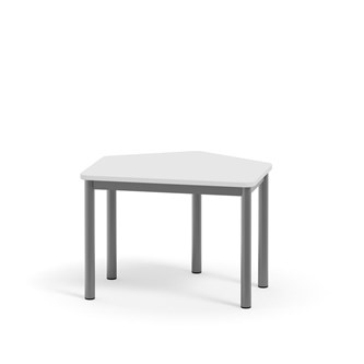 Bord 12:38 FSC HT 5-kant 70x60 cm sølv