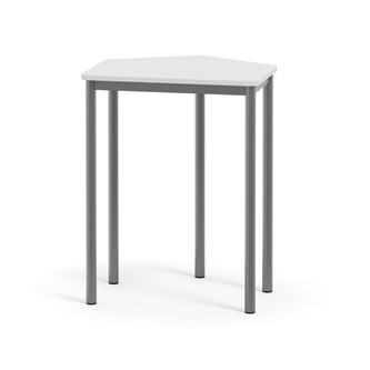Bord 12:38 FSC HT 5-kant 70x60 cm sølv