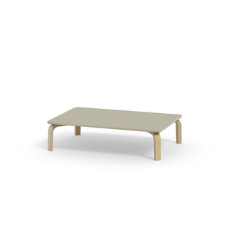 Bord Arcus linoleum 120x80 cm bjørk