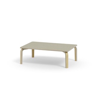 Bord Arcus linoleum 120x80 cm bjørk