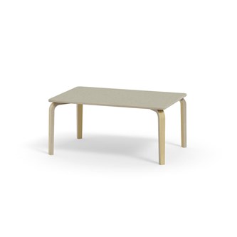 Bord Arcus linoleum 120x80 cm bjørk