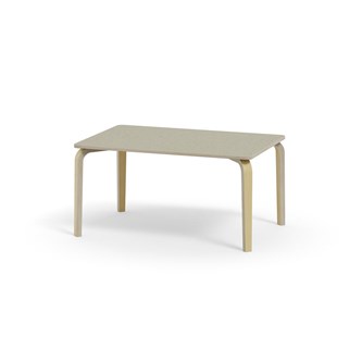 Bord Arcus linoleum 120x80 cm bjørk