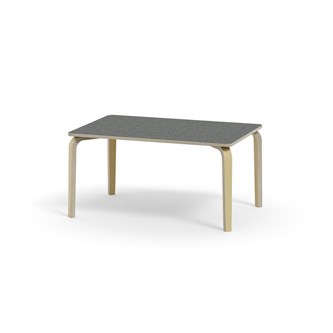 Bord Arcus linoleum 120x80 cm bjørk