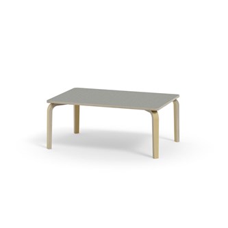 Bord Arcus linoleum 120x80 cm bjørk