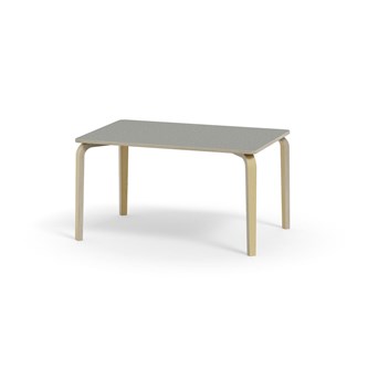 Bord Arcus linoleum 120x80 cm bjørk