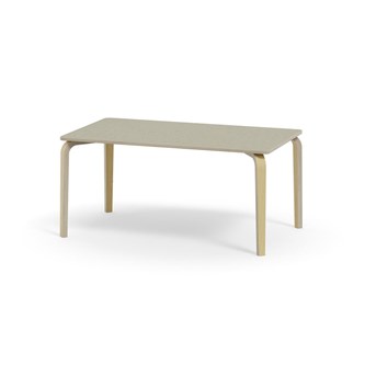 Bord Arcus linoleum 140x80 cm bjørk