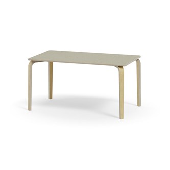 Bord Arcus linoleum 140x80 cm bjørk