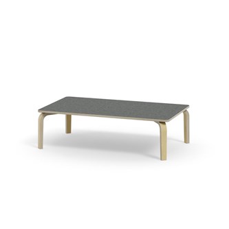 Bord Arcus linoleum 140x80 cm bjørk