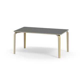 Bord Arcus linoleum 140x80 cm bjørk