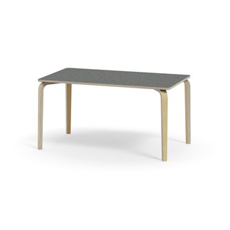 Bord Arcus linoleum 140x80 cm bjørk