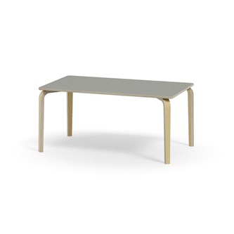 Bord Arcus linoleum 140x80 cm bjørk