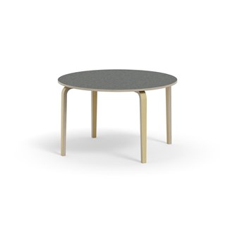 Bord Arcus linoleum Ø120 cm bjørk