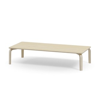 Bord Arcus akustikklaminat 180x80 cm hvitpigmentert bjørk