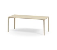 Bord Arcus akustikklaminat 180x80 cm hvitpigmentert bjørk