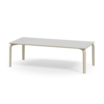 Bord Arcus akustikklaminat 180x80 cm hvitpigmentert bjørk