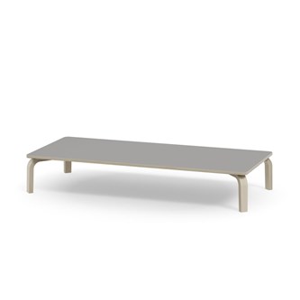 Bord Arcus akustikklaminat 180x80 cm hvitpigmentert bjørk