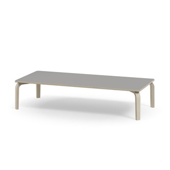 Bord Arcus akustikklaminat 180x80 cm hvitpigmentert bjørk