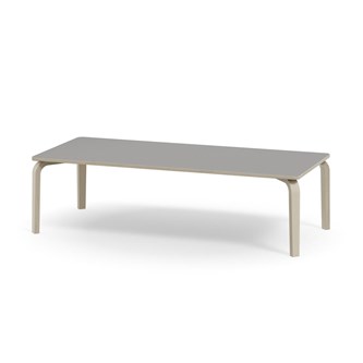 Bord Arcus akustikklaminat 180x80 cm hvitpigmentert bjørk