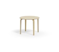Bord Arcus akustikklaminat Ø90 cm bjørk