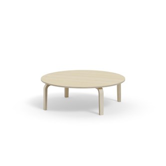 Bord Arcus laminat hvitpigmentert Ø 120cm