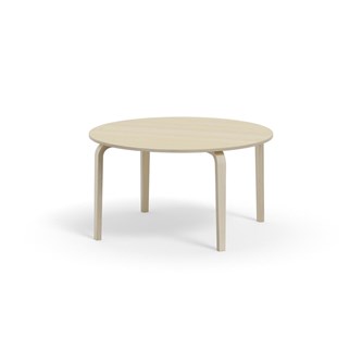 Bord Arcus laminat hvitpigmentert Ø 120cm