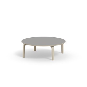 Bord Arcus laminat hvitpigmentert Ø 120cm