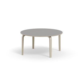 Bord Arcus laminat hvitpigmentert Ø 120cm