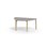 Bord Arcus FSC laminat bjørk halvrundt 120-80cm