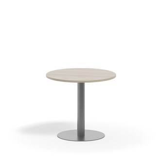 Søylebord Pilastro FSC Ø70 cm HT Sølv