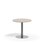 Søylebord Pilastro FSC Ø70 cm HT Sølv