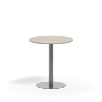 Søylebord Pilastro FSC Ø70 cm HT Sølv