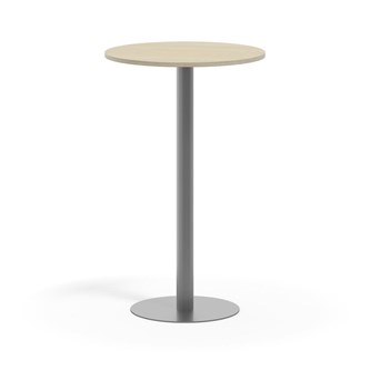 Søylebord Pilastro FSC Ø70 cm HT Sølv