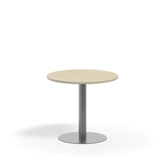 Søylebord Pilastro FSC Ø70 cm HT Sølv