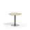 Søylebord Pilastro FSC Ø70 cm HT Sølv