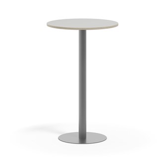 Søylebord Pilastro FSC Ø70 cm HT Sølv